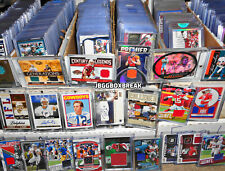 Huge Football Sports Card Hot Pack Signature Relic Autographed Memorabilia Lot  picture