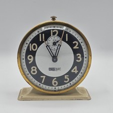 Vintage Ingraham Nite N Day Wind Up Alarm Clock Bristol Conn USA UNTESTED picture