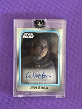 2022 Topps Star Wars Signature Series Jyn Erso Auto Card /5 Felicity Jones picture