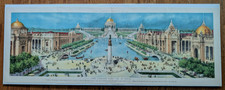1904 St Louis World’s Fair 36 x 31 Cascade City Harpers Litho H M Pettit EX Cond picture