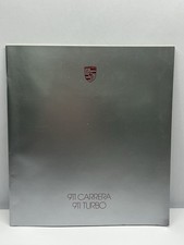 1987 Porsche 911 Carrera, 911 Turbo sales brochure picture