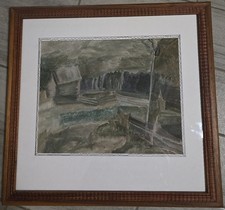 1974 Andronov, Nikolai Original Watercolor -11