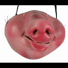 Funny Gag PIG HALF FACE MASK Mouth Cover Police Cosplay Halloween Costume -PIGGY picture