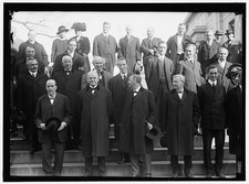 Washington DC White House 1914 F.D. Roosevelt Bryan McAdoo Wilson Senators picture