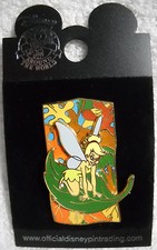 Tinker Bell Fall Leaves Collection 2005 Riding a Leaf Disney Pin NEW picture
