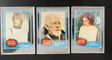 1977 STAR WARS - Topps Series 1st Edition BLUE 3 Card Lot picture