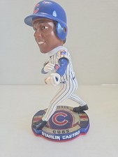 Starlin Castro Forever Collectibles Player Bobble Bobblehead Chicago Cubs. picture