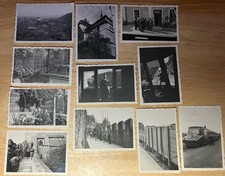 Antique Lot 11 Personal Photos Prague Czech Czechoslovakia Post WWII 1946 2”x3” picture