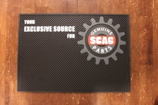 SCAG Genuine Parts Dealer Counter/Work Bench Bar Mat - 19.75