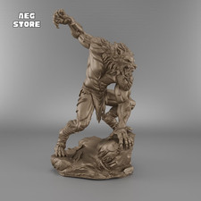 Werewolf Resin Statue Model Kit size choices Unpainted/Unassembled picture