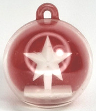 Antique 1940s Kusan Star Diorama Christmas Kristles Ornament Made In USA picture
