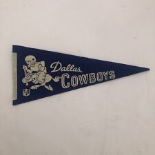 RARE Vintage 1960's Dallas Cowboys Football Mini Pennant Banner picture