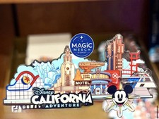 2026 Disneyland Resort Disney California Adventure Attractions Magnet New picture