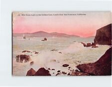 Postcard Mile Rock Light Golden Gate Land's End San Francisco California USA picture