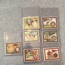 T51 Murad Cigarettes College Series card (1909-1911) (Lot of 7 cards) picture