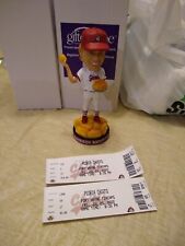 Peoria Chiefs Cardinals/Yankees Harrison Bader Tots Bobblehead/Arm 7/29& Ticket picture
