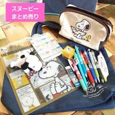 Snoopy Goods lot Pouch ballpoint pen stamp Notepad   picture