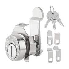 Mailbox Lock Replacement for National L-1172C with 3 Keys & 5 Silver picture