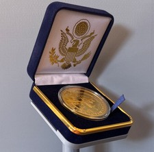 U.S. Air Force B-52 Stratofortress Challenge Coin in Velvet Case picture