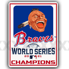 2021 Atlanta Braves World Series Champions Decal Vinyl Sticker 5