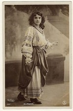 PORTRAIT OF FRENCH FILM STAR MLLE BARBIER (PHOTOGRAPHED BY LEOPOLD REUTLINGER) picture