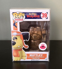 Funko Pop Animation Wacky Races Muttley - Custom Gold #39 w/ Protector RARE picture