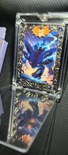 Pokemon Lucario Metal Card Serialized 19/20 Custom Fan Art Solid Steel Heavy picture