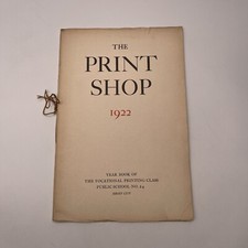 The Print Shop / Vocational Printing Class Public School No. 24 Jersey City 1922 picture