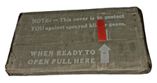Original WWII US Army Infantry Gas Protective Sheet Cover 72-C-1000 Feb. 8, 1945 picture