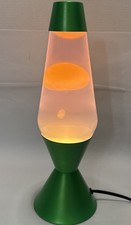 16-inch Electric Corded Lava Lamp Green Base /Pinkish liquid picture