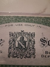SLING'S🪙RARE $1 Peirce School Banking & Business Dept Currency Philadelphia PA picture