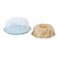 Nordic Ware 3-piece Bundt Bakeware Set with 10 Cup Nonstick Aluminum Bundt picture