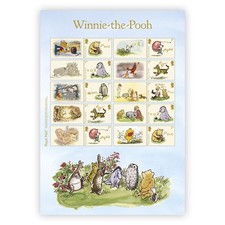Winnie the Pooh Stamps Collectors Sheet from Royal Mail picture