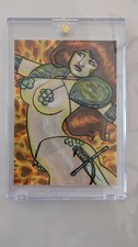 RED SONJA 50th ANNIVERSARY (Dynamite 2022) SKETCH CARD by Caesar Crawford picture