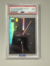 2021 Topps Chrome Star Wars Galaxy Vader’s Revenge Refractor Psa 9 picture