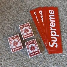 Supreme FW21 Bicycle Mini Playing Cards Brand New Sealed Free Stickers picture