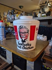 Vintage 1969 Kentucky Fried Chicken KFC  bucket  Milk Glass Globe / Shade picture