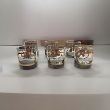 Winners Of Triple Crown Horse Races: Set of 6 Highball Glasses - XLNT picture