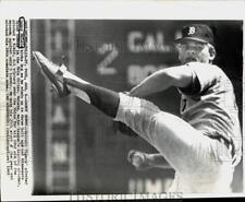 1968 Press Photo Denny McLain, Detroit Tigers Baseball Pitcher at Twins Game picture