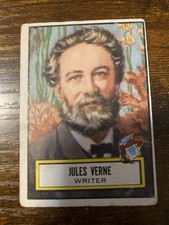 1952 Topps Look 'n See  # 97 Jules Verne picture