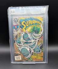Superman Man of Steel 18 CGC 9.8 KEY 1st Full Appearance DOOMSDAY 1992 DC picture