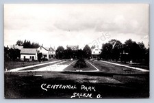 J87/ Salem Ohio RPPC Postcard c1940s Centennial Park Homes  139 picture