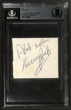 Buddy Rich Drum Legend Signed Cut BECKETT picture