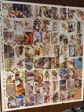 dinotopia cards rare uncut sheet picture