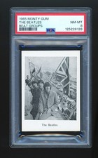 CRAZY RARE 1966 Monty Gum Beat Groups Beatles (PSA 8) (POP 1/Highest) picture