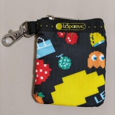 LeSportsac Pac-Man Coin Pouch Unused Small Wallet Bag picture