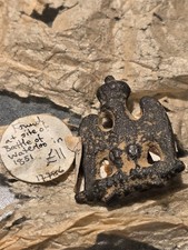 French Napoleonic bronze eagle artifact reportedly found at Waterloo battlefield picture