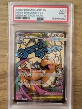 Pokémon TCG Mega Dragonite ex 271/217 – Mega Attack Rare Ascended Heroes PSA 9 picture