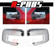 FOR 2021 2022 2023 FORD F-150 F150  21 22 23 CHROME MIRROR COVER WITH LED LIGHT picture