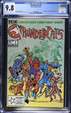 Marvel Thundercats #1 - CGC 9.8 - OW/WP - NM/MT - 1st Appearance - 1985 picture